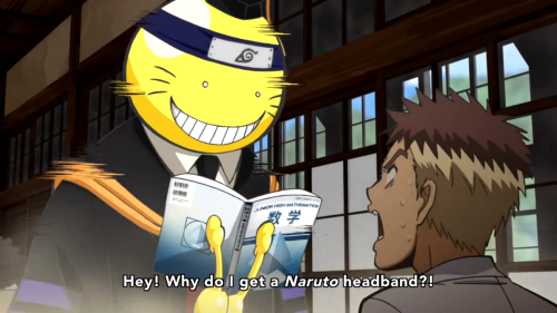 Assassination Classroom Naruto headband
