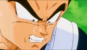 Vegeta Crying